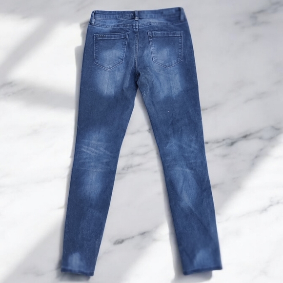 Blank NYC black velvet lace up jeans - Picture 2 of 10